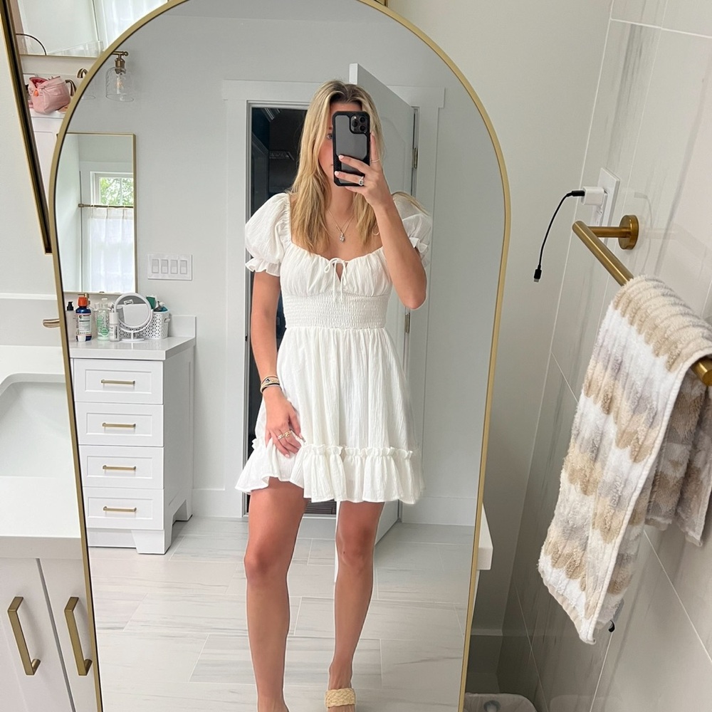 White Princess Polly Dress